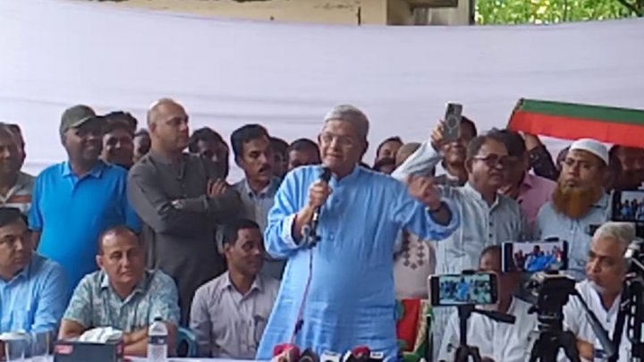 আ.লীগের মতো অন্যায় করলে জনগণ বিএনপিকেও ছুড়ে ফেলবে: মির্জা ফখরুল